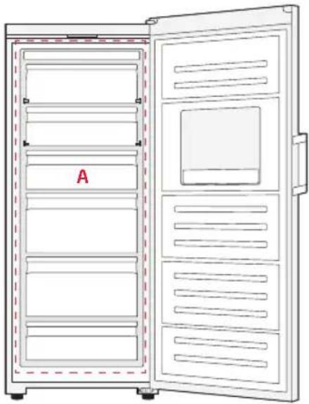 Koenic KFZ 521 E NF - Storage of food and beverages - 1