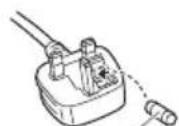 PANASONIC SC-BMAX5 - (Para el enchufe de alimentación de CA de tres clavijas con fusible) - 3