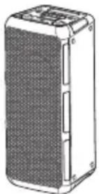 PANASONIC SC-BMAX5 - Colocación vertical Colocación horizontal - 1