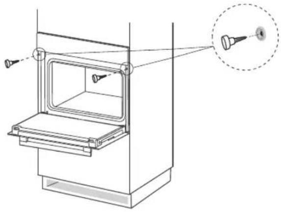 Master Kitchen MKO 41/12 MS BK - Istruzioni di montaggio : - 1