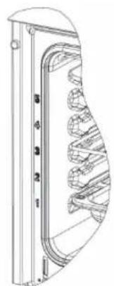 Master Kitchen MKO 41/12 MS BK - Insert accessories - 1