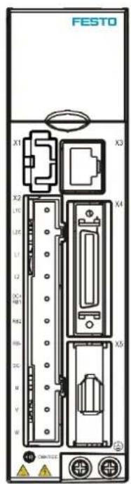 FESTO X1 X2 L10 L20 L1 L2 DC-1 MB RB DC M V W X3 X4 X5 T11 CMH2C2