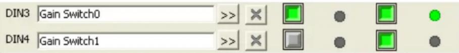 DIN3 Gain Switch0 DIN4 Gain Switch1