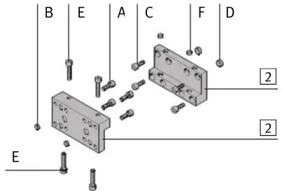 Festo EHAM-H1-25-L2-80 - EHAM-H1-...-L2-... - 1