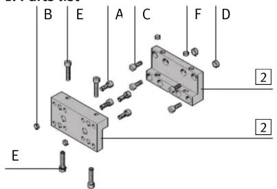 Festo EHAM-H1-25-L2-80 - EHAM-H1-...-L2-... - 1