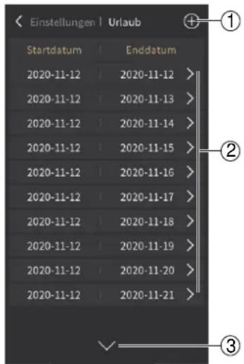 Einstellungen | Urlaub Startdatum Enddatum 2020-11-12 2020-11-12 > 2020-11-12 2020-11-13 > 2020-11-12 2020-11-14 > 2020-11-12 2020-11-15 > 2020-11-12 2020-11-16 > 2020-11-12 2020-11-17 > 2020-11-12 2020-11-18 > 2020-11-12 2020-11-19 > 2020-11-12 2020-11-20 > 2020-11-12 2020-11-21 >