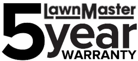 LawnMaster 5year WARRANTY