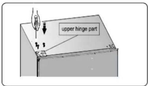 upper hinge part