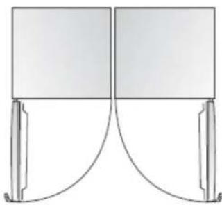 Nabo GN 2400 - Installing refrigerators in pairs - 1