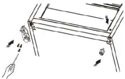 Nabo GN 2400 - Reversing the door - 7