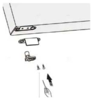 Nabo GN 2400 - Reversing the door - 5