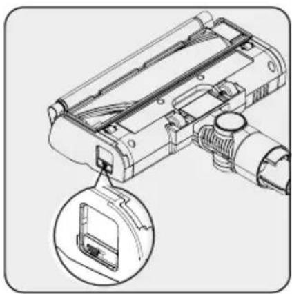 GRUNDIG VCP 9431 PRO - Cleaning of the hard floor brush - 2