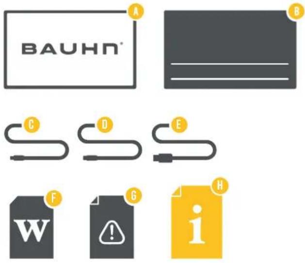 BAUHN® A B C D E F G i H