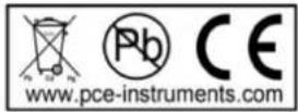 PCE Instruments 228 - Disposal - 1