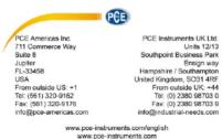 PCE Instruments MSL 1 - 1