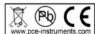 PCE Instruments MSL 1 - Disposal - 1