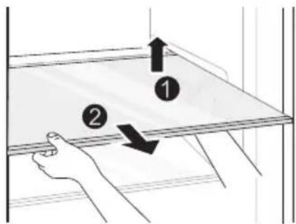 Jocel JC013545 - Limpieza del estante de vidrio - 1
