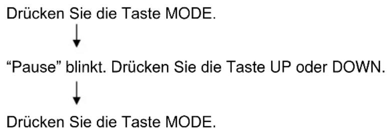 HMS Premium M6152 - Einstellung der Parameter im Programm "Climbing" - 2