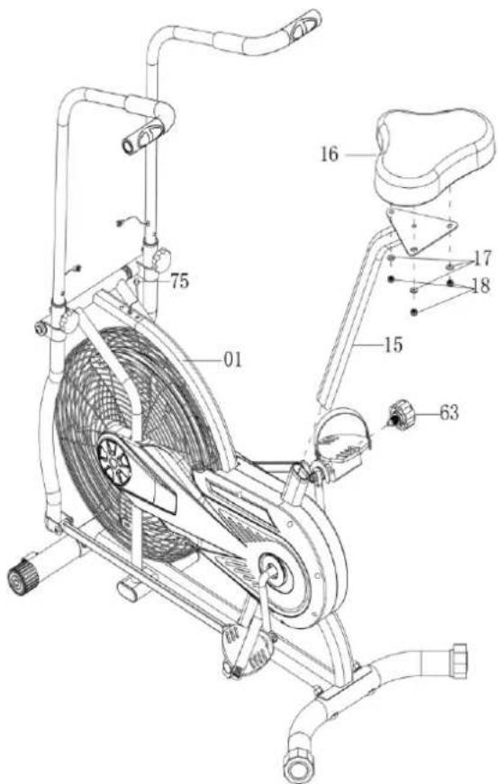 HMS Premium MP6590 - Montaż stabilizatora przedniego i tylnego - 5