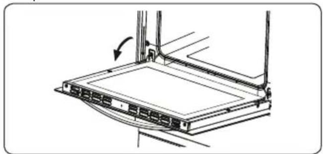 Koenic KBO 311-4 A - Removal of the Oven Door - 1