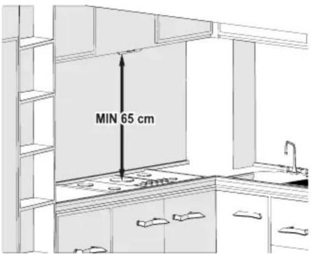 BEKO HNT61110WH - Positionierung des geräts - 1