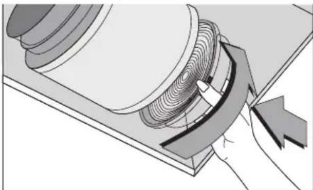 BEKO HNT61110WH - Înlocuirea filtrelor de carbon - 1