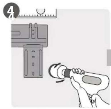 Illustration of a hand using a tool to adjust a component, with no visible text or symbols.