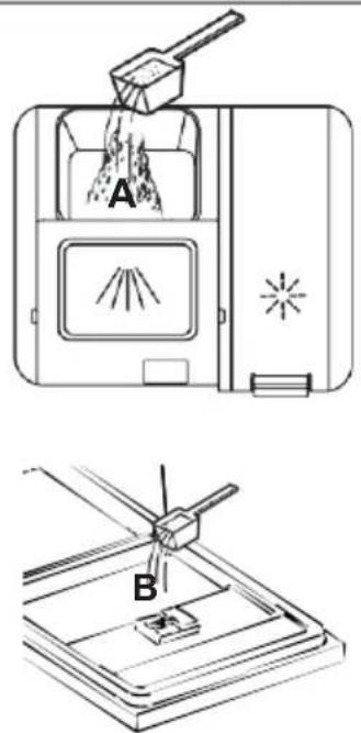 CORBERO CLVM4824I - Llenar el dispensador de detergente - 2