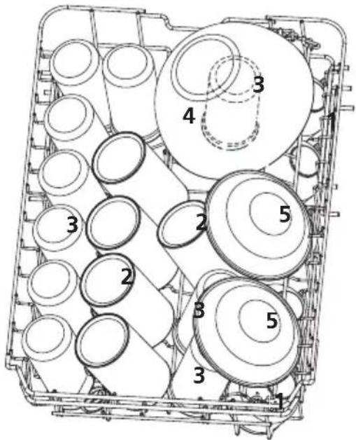 Technical diagram of a mechanical assembly with numbered components, likely for assembly or manufacturing documentation.