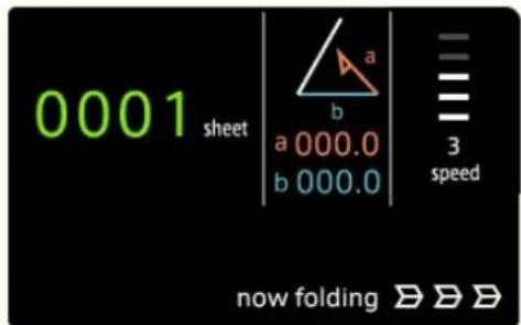 0001 sheet a 000.0 b 000.0 3 speed now folding ➡ ➡ ➡