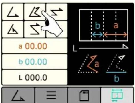 a 00.00 b 00.00 L 000.0
