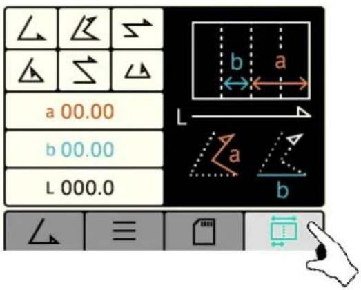 a 00.00 b 00.00 L 000.0