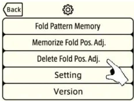 MBM 408A - 5-6-2 : Individual deletion of individual memory of fine adjustment - 2