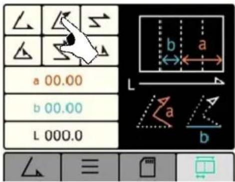 a 00.00 b 00.00 L 000.0