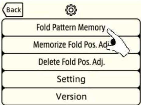 MBM 408A - 5-7-1 : Memorization of fold position - 2