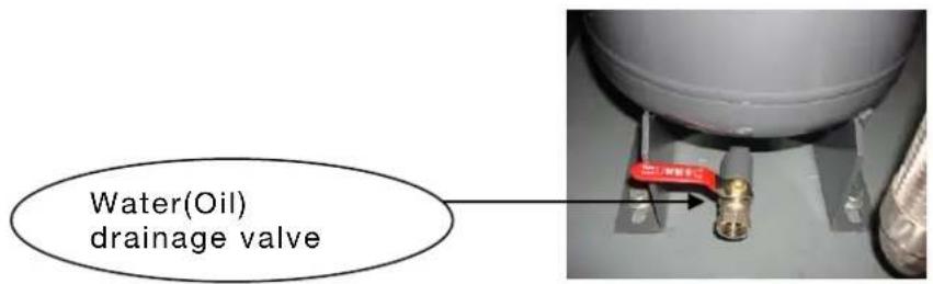 Water(Oil) drainage valve