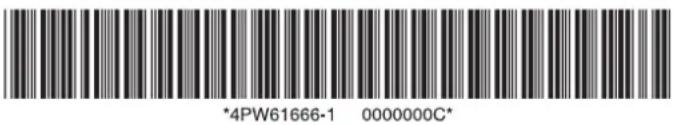 *4PW61666-1 0000000C*