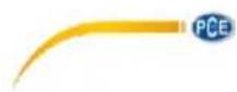 PCE Instruments T 318 - Symbol Definition and Button Location - 2