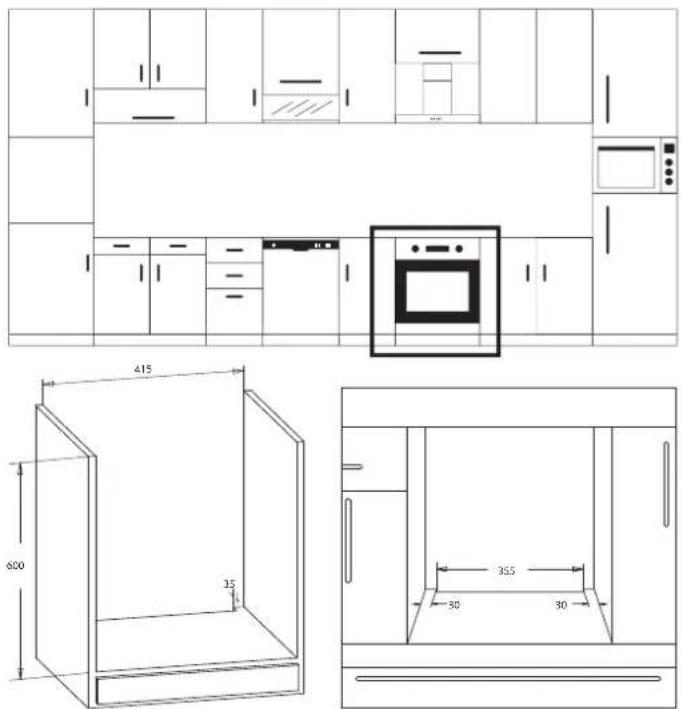Freggia OESF45 - INSTALLATION UNDER COUNTER - 1