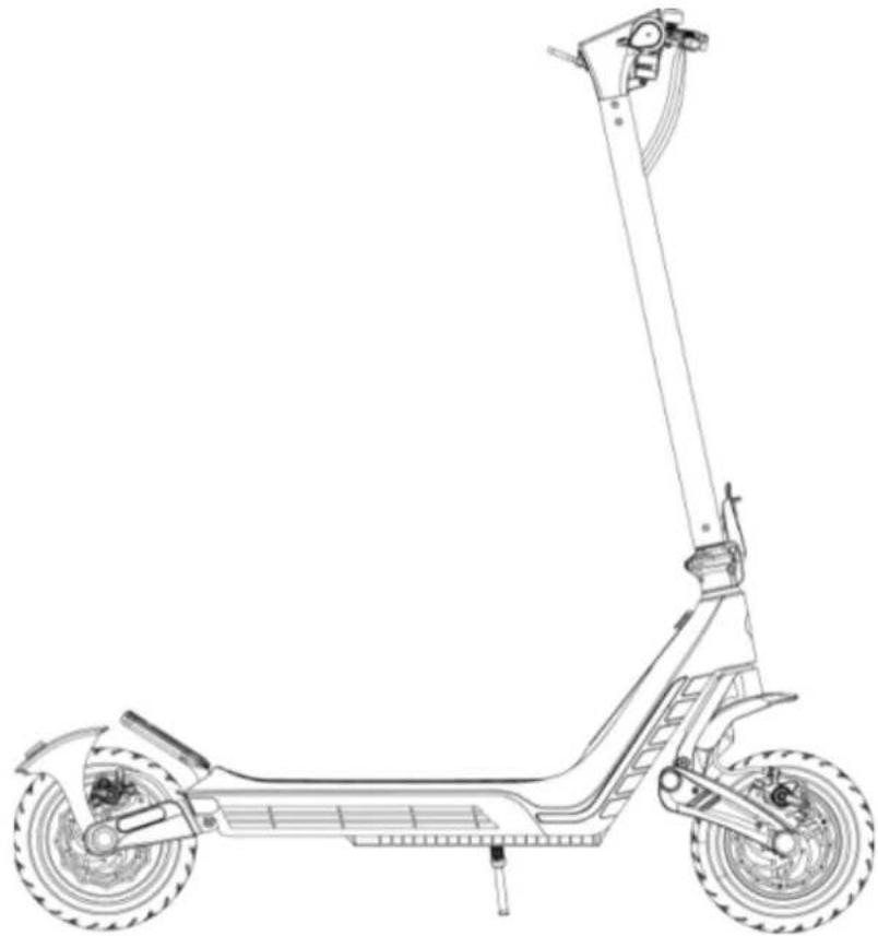 Be Cool eSC-Hi10 - E-Scooter - 1
