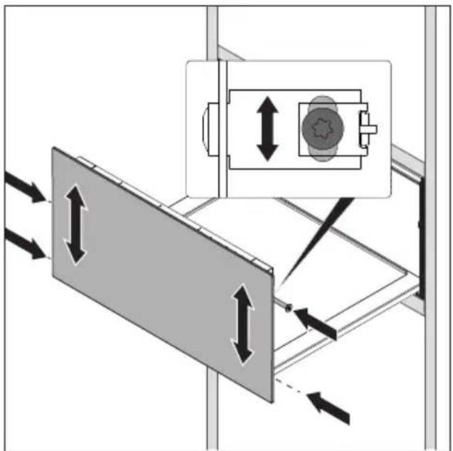 BORA MSS140 - Horizontal adjustment of the front - 1