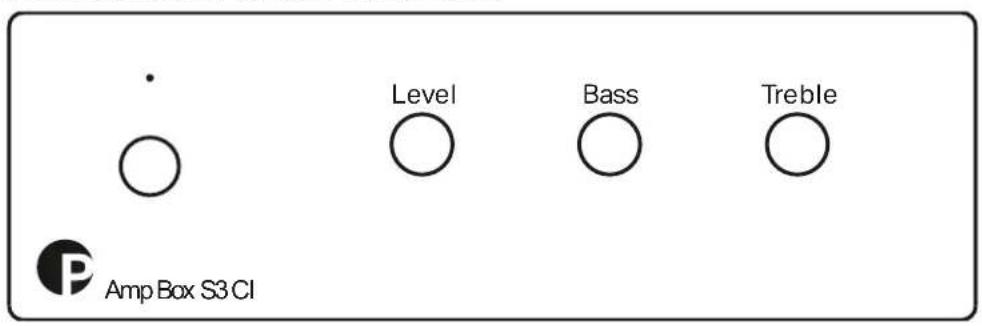 PRO-JECT Amp Box S3 CI - Bedienelemente an der Vorderseite - 1