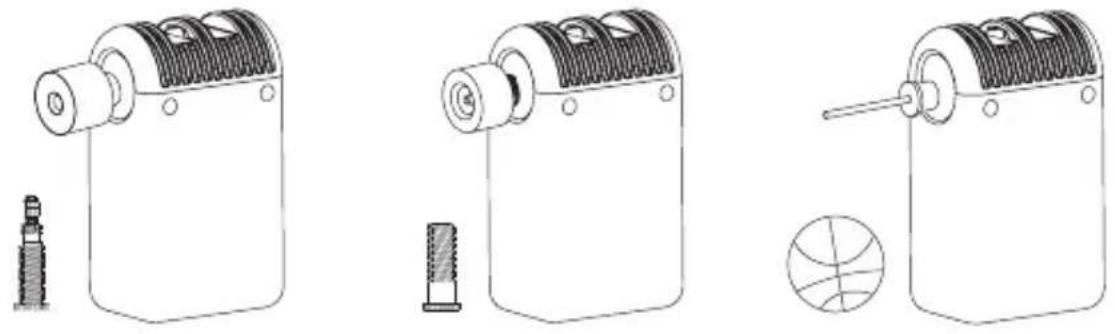 Navitel AIR8 MINI - Варианты насадки - 1