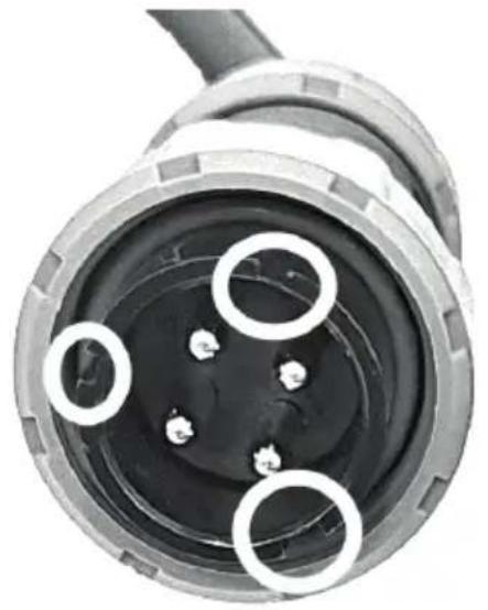 XORO SPS 1124 - Stecker mit Überwurfmutter - 1