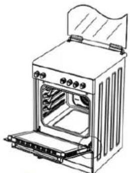 Heinner HFSC-S50LITGSL - Встановлення двери духовки - 1