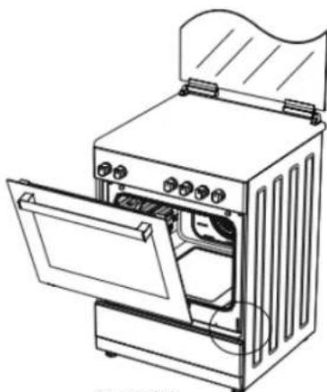 Heinner HFSC-S50LITGSL - ИНСТАЛИРАНЕ НА ФУРНАТА - 3