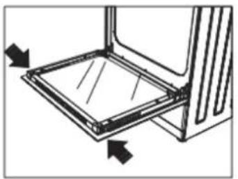 Heinner HFSC-S50LITGSL - Cleaning and maintenance of the oven's front door glass - 1