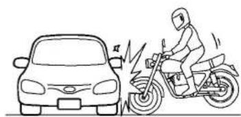 SUBARU Impreza Wagon (1995) - Examples of the types of accidents in which the SRS side airbag is unlikely to deploy - 14