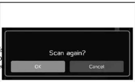 Scan again? OK Cancel
