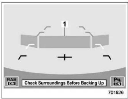 1 RAB ON Check Surroundings Before Backing Up P ON 701826